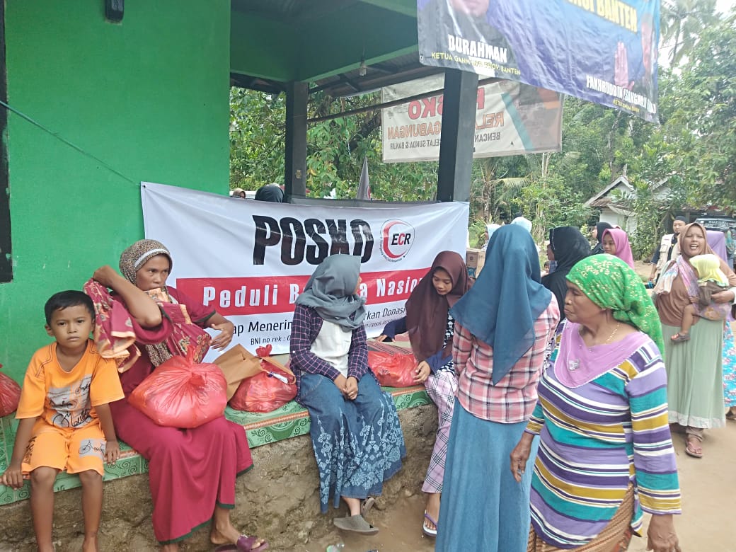 ECR Gelar Aksi Kemanusiaan untuk Korban Tsunami Selat Sunda