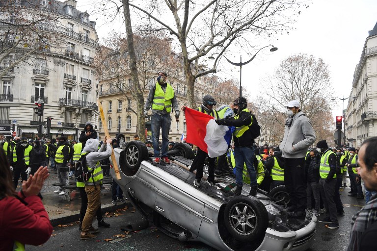 Kini Perancis akan Tindak Tegas Aksi Protes Yellow Vest