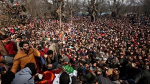 Pasukan India Tembaki Ribuan Muslim Khasmir Saat akan Shalat Jenazah
