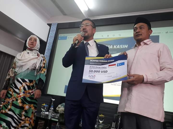 Meski Ditindas Cina, Muslim Uighur Bantu Korban Tsunami Selat Sunda 50.000 USD