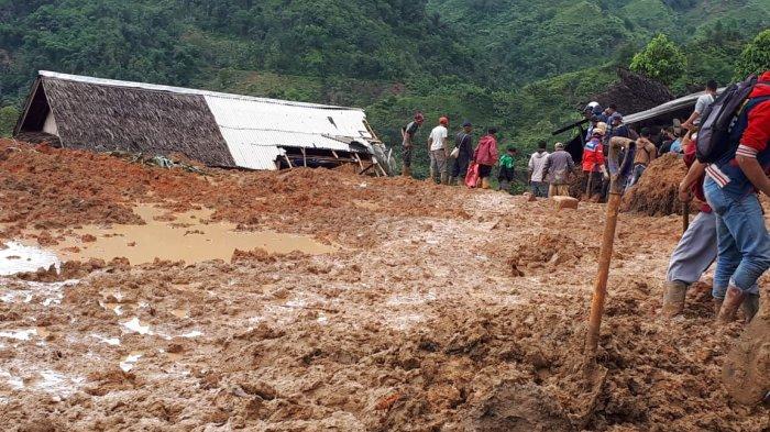 Evakusi Korban Longsor Sukabumi Dilanjutkan, 15 Jenazah Ditemukan