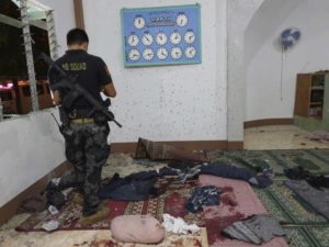 Sebuah Masjid di Pilipina Selatan Digranat, Dua Guru Ngaji Tewas