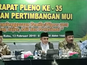 MUI : Pemilu Bagian Menjaga Amanat Kepemimpinan Umat