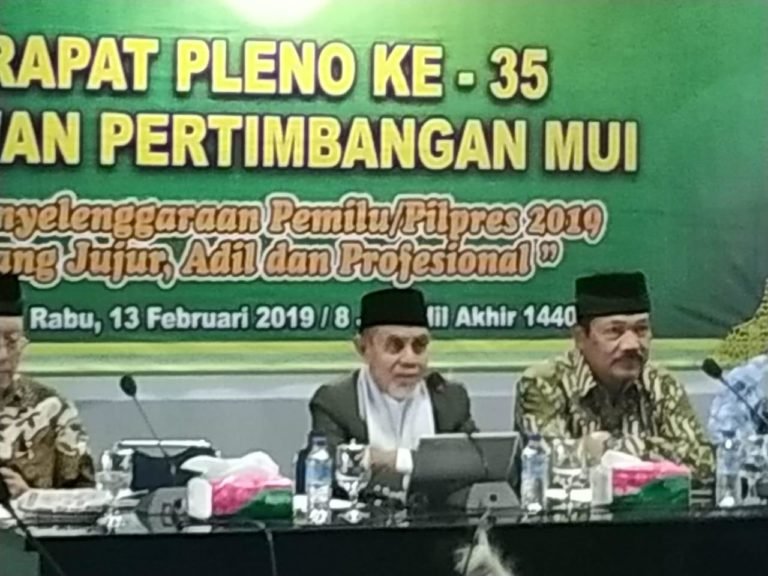 MUI : Pemilu Bagian Menjaga Amanat Kepemimpinan Umat