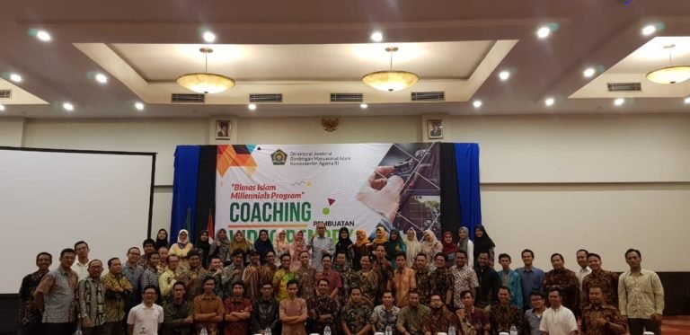 Milenial dari Berbagai Komunitas Ikuti Pelatihan Video Pendek Bimas Islam