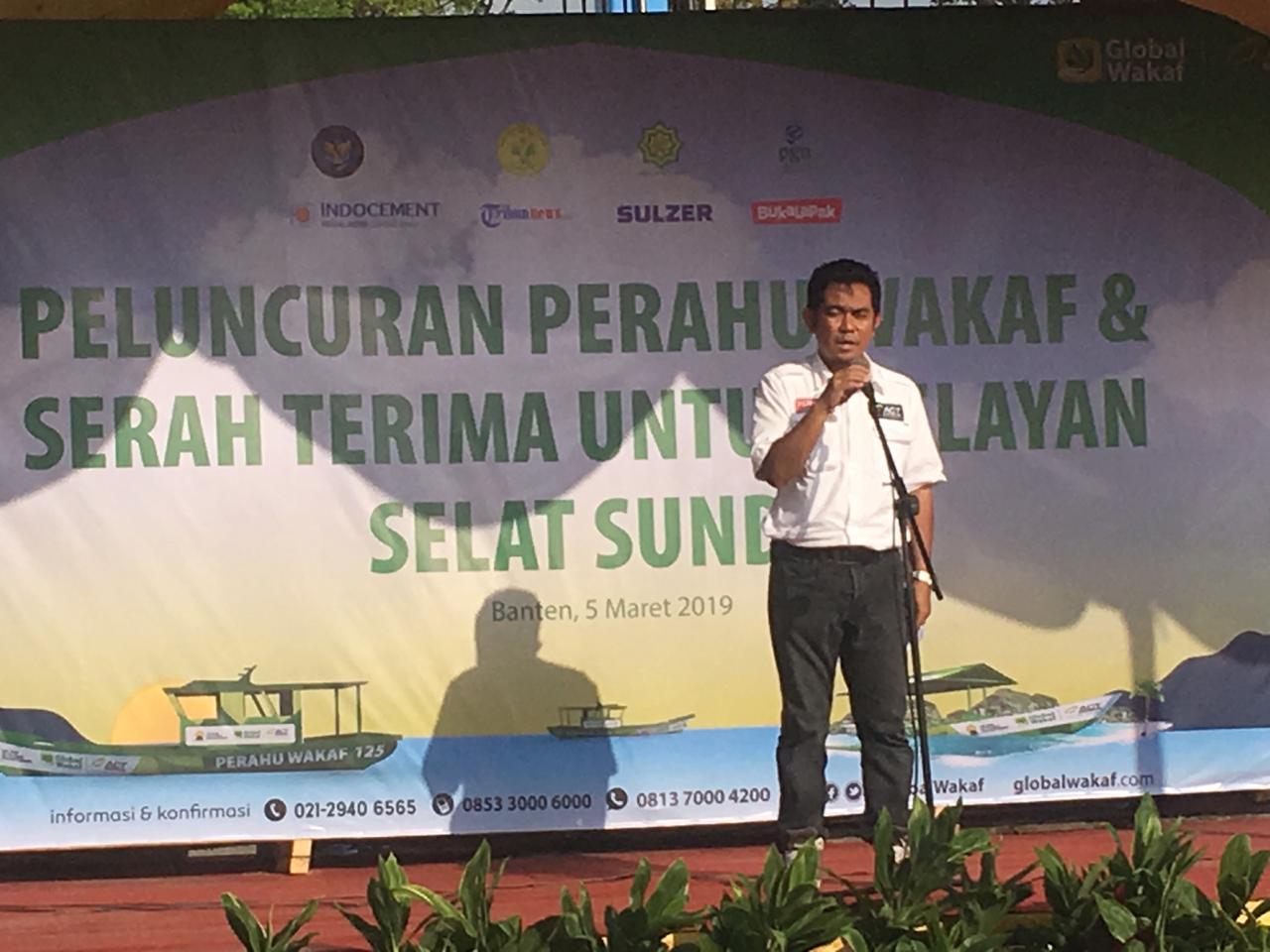 ACT Luncurkan Perahu Wakaf untuk Nelayan Banten