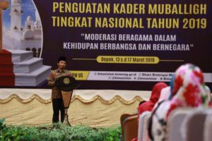 Usung Tema Moderasi Agama, Kemenag Gelar Pelatihan Dai Nasional