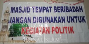 Maraknya Spanduk Tanpa Identitas soal Larangan Berpolitik Membuat Pengurus Masjid di Solo Resah