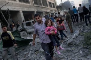 Serangan Udara Israel di Gaza Hancurkan Ratusan Rumah