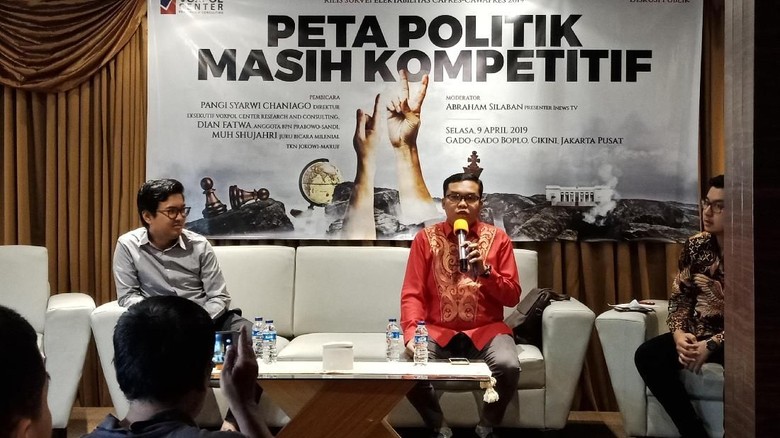 Elektabilitas Selisih Tipis, Voxpol : Kami Survei hingga April, Beda dengan Lembaga Lain