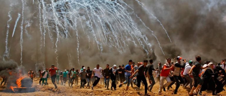 4 Warga Palestina Gugur dalam Peringatan Setahun The Great Return