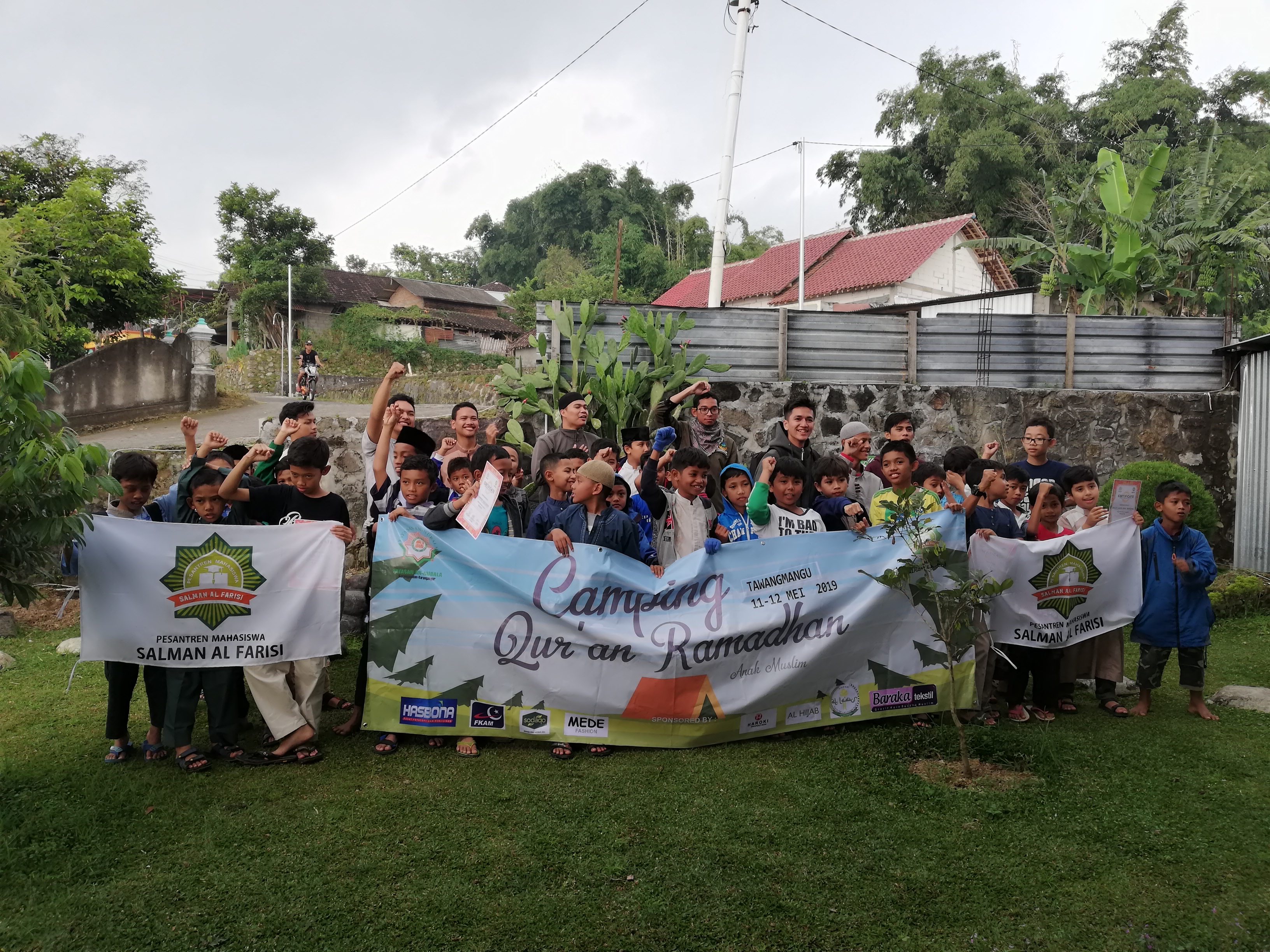 55 Santri Ikuti Camping Al-Qur’an Pesma Salman Al-Farisi
