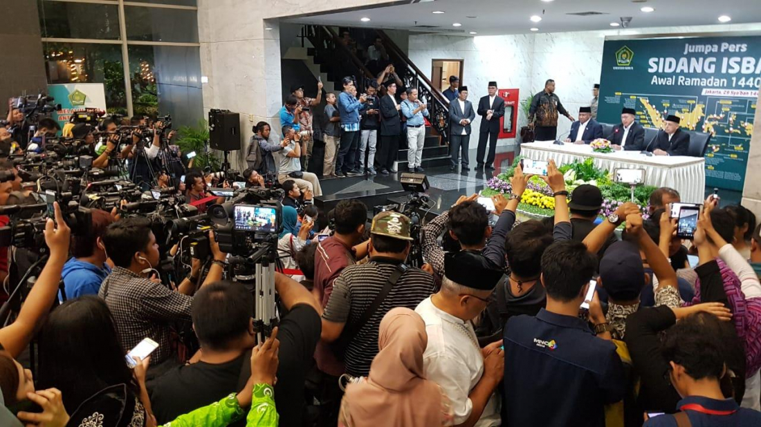 Hilal Terlihat, Pemerintah Tetapkan 6 Mei 2019 Mulai Puasa Ramadhan