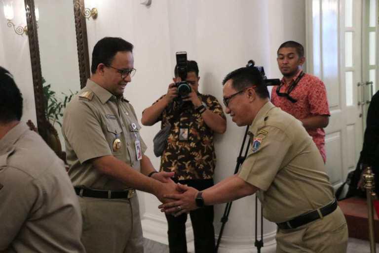 Anies Apresiasi 99,7% ASN DKI Masuk di Hari Pertama Kerja