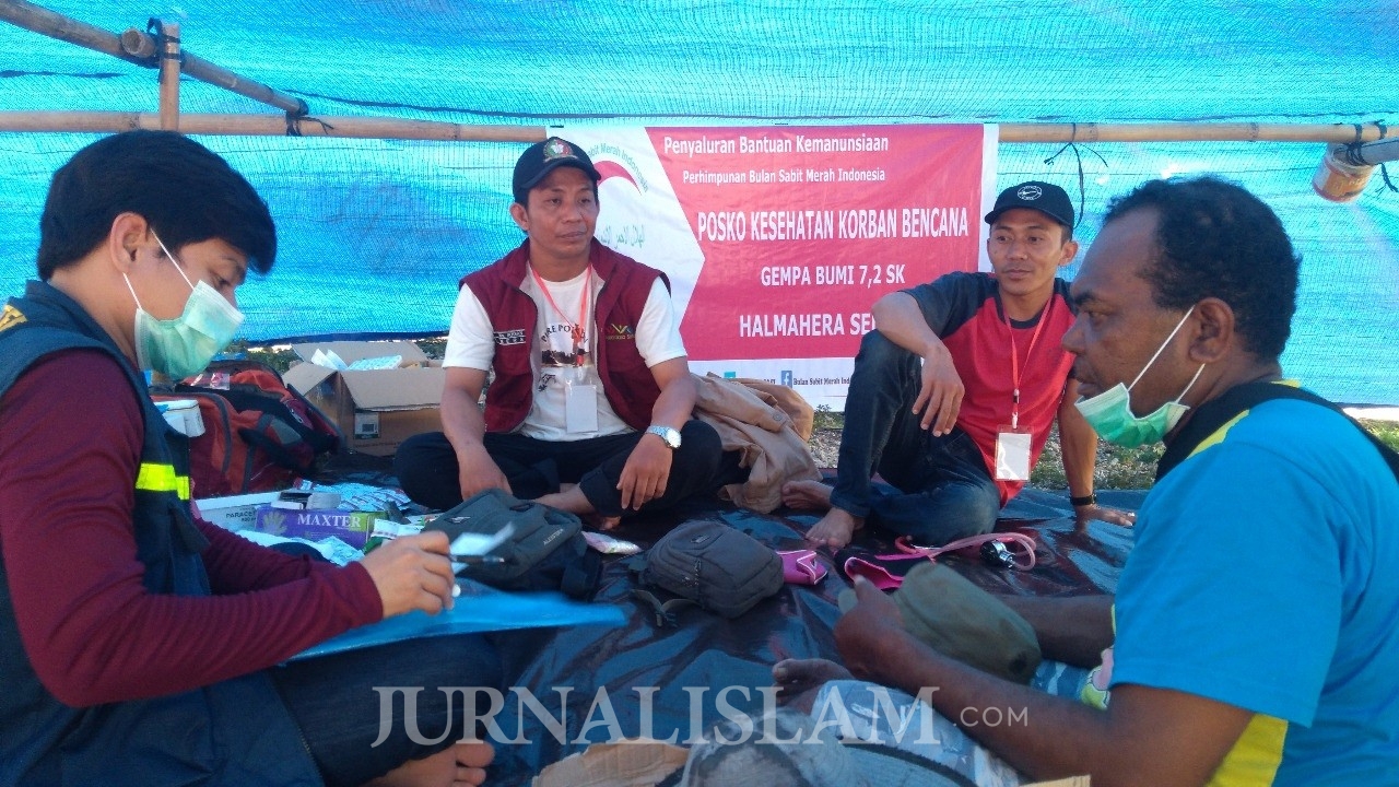 BSMI Tembus Wilayah Terdampak Paling Parah Gempa Halmahera