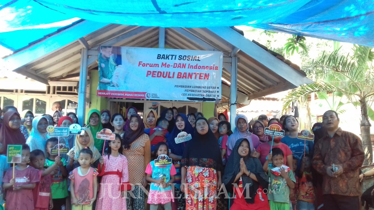 Cerita Baksos dari Banten: ‘Tak Hanya Berbentuk Sembako, Bantuan Spiritual Lebih Penting’