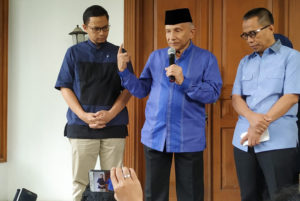 Dengarkan Masukkan Amien Rais, PAN Siap Jadi Oposisi