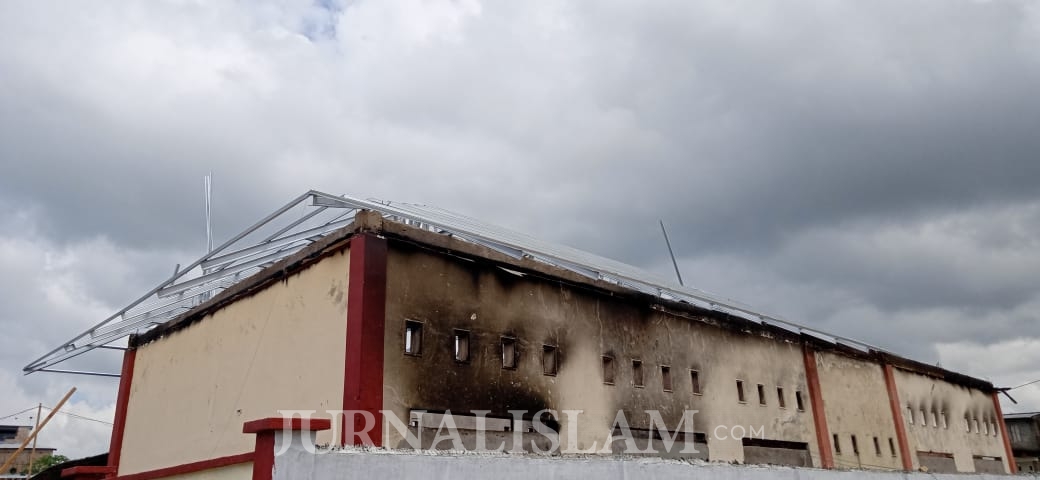 Pasca Alami Kebakaran, Ponpes Tahfiz Abu Bakar Ash-Shiddiq Bulukumba Mulai di Renovasi