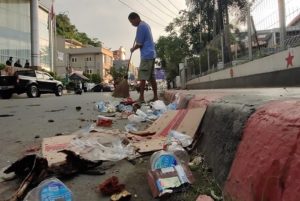 Demo di Wamena Rusuh, Kantor Bupati Dibakar
