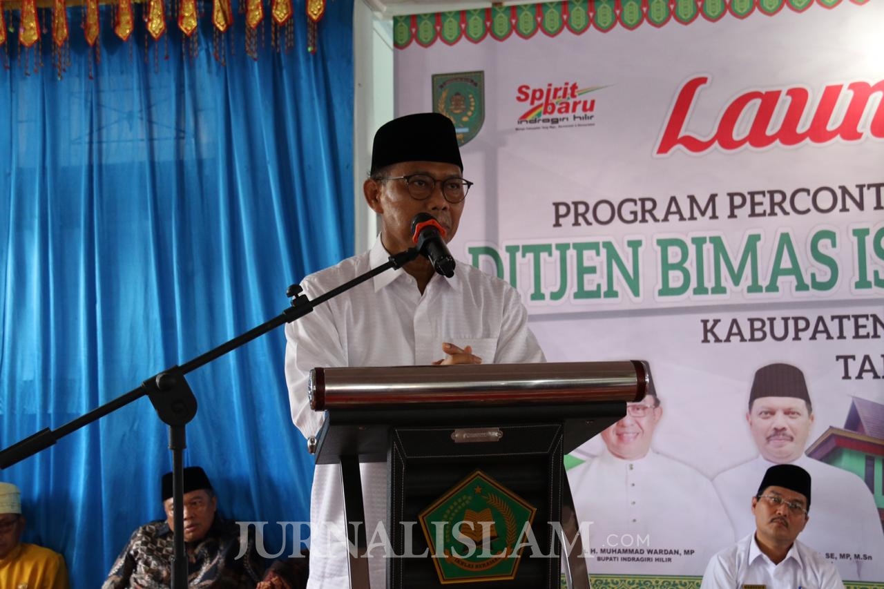 Bimas Islam Resmikan Proper Daerah Binaan di Indragiri Hilir