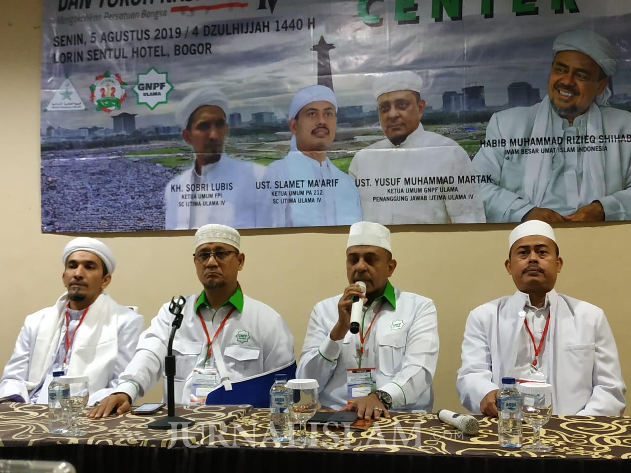 Ijtima Ulama IV Tentukan Langkah Perjuangan Umat Pasca Pilpres
