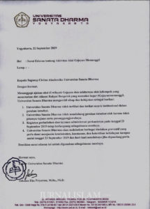 Ribuan Mahasiswa Ikuti Aksi Gejayan Memanggil Meski ‘Digembosi’ Rektorat