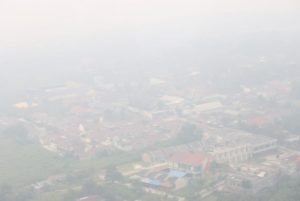 Kualitas Udara Riau dan Palangkaraya Masih Berbahaya