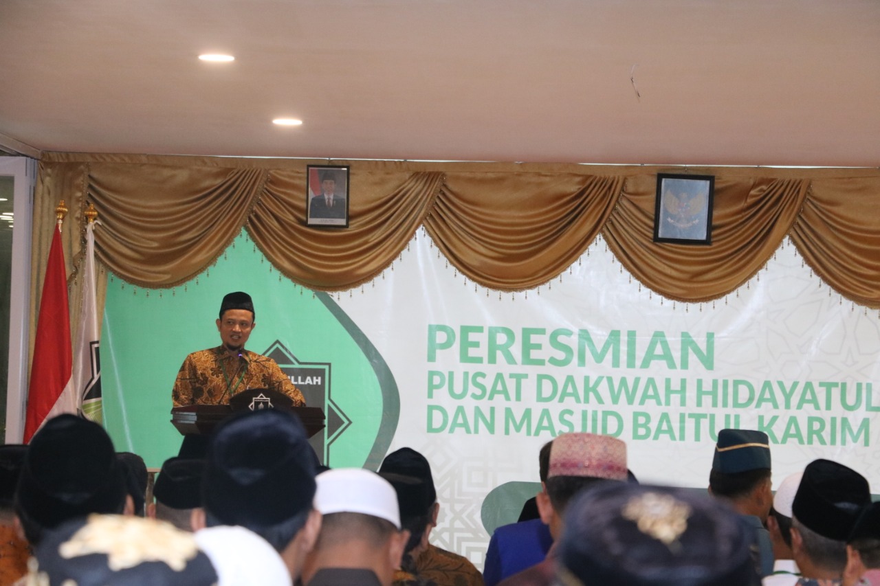 Resmikan Pusat Dakwah, Ormas Hidayatullah Harap Kehadirannya Bermanfaat Bagi Umat dan Bangsa