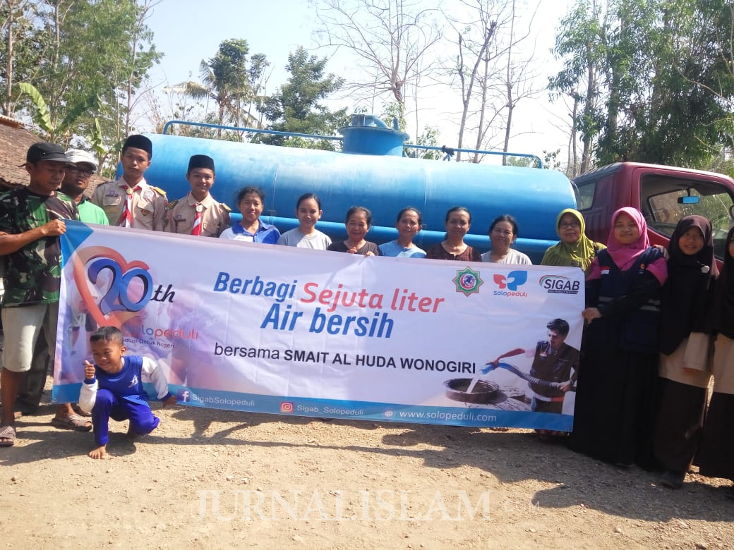 6 Bulan Kekeringan, Akhirnya Sirnoboyo dan Guwotirto Dapat Bantuan Air Bersih