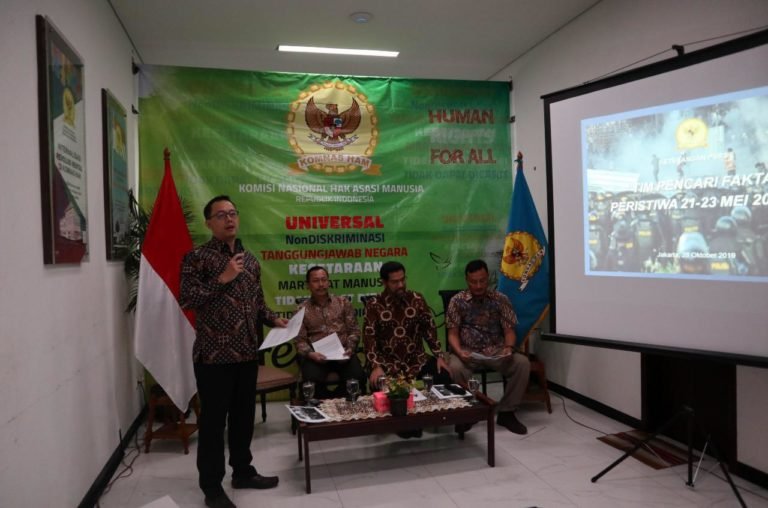 Kasus RIcuh 22 Mei, Komnas HAM Kirim Rekomendasi Kepada 6 Institusi