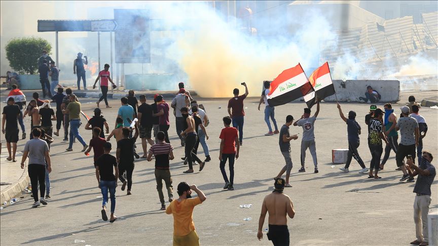 4 Orang Tewas, 700 Terluka Dalam Protes Anti-Pemerintah di Irak