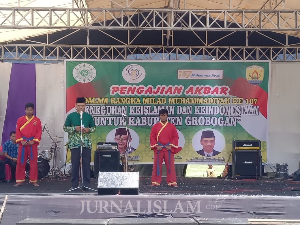 Ribuan Warga Grobogan Hadiri Refleksi Milad 107 Tahun Muhammadiyah