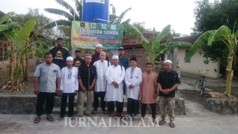 DSKS Bangun Sumur dan Bantu Tangki Air Bersih untuk Warga Sukoharjo