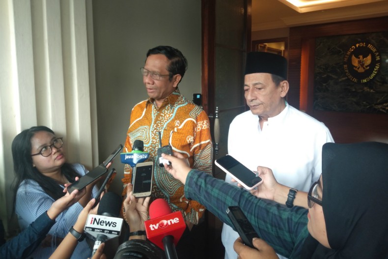 Mahfud dan Habib Luthfi Bertemu, Bahas Kerukunan Bangsa