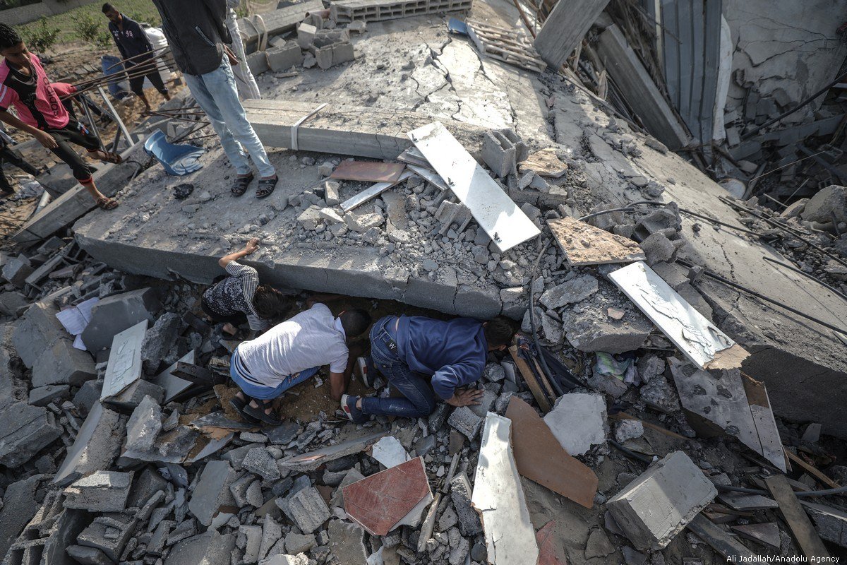 Tanggapi Aksi Protes Warga Palestina, Israel Luncurkan Serangan Udara