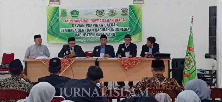 Lembaga Seni dan Qosidah Karawang Gelar Musdalub
