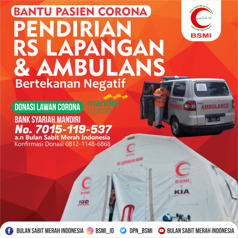 BSMI Akan Dirikan RS Lapangan untuk Pasien Corona