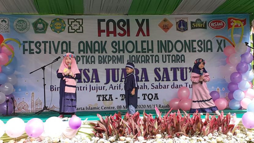 Ribuan Anak Ikuti Festival Anak Sholeh Indonesia
