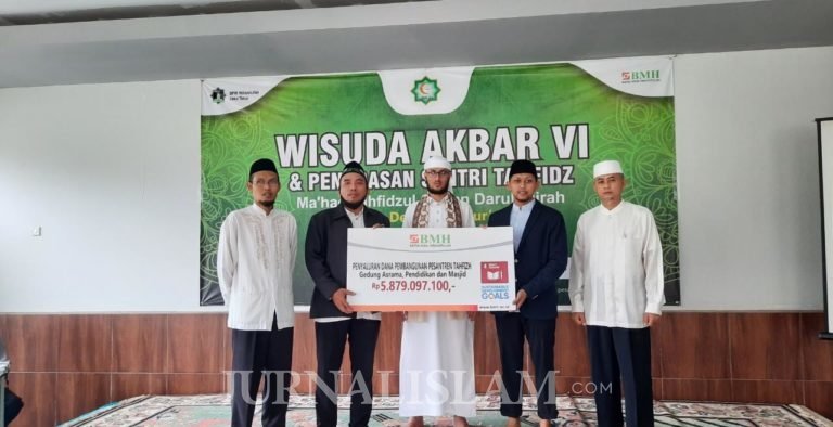 BMH Gelar Wisuda Online Penghafal Qur’an Darul Hijrah