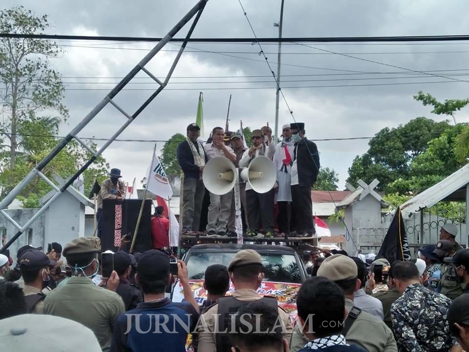 Umat Islam Bima Desak Partai Pengusung RUU HIP Dibubarkan