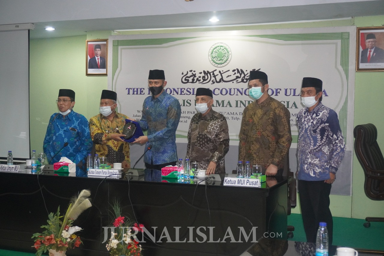 MUI Terima Kunjungan Partai Demokrat, Tegaskan Tolak RUU HIP