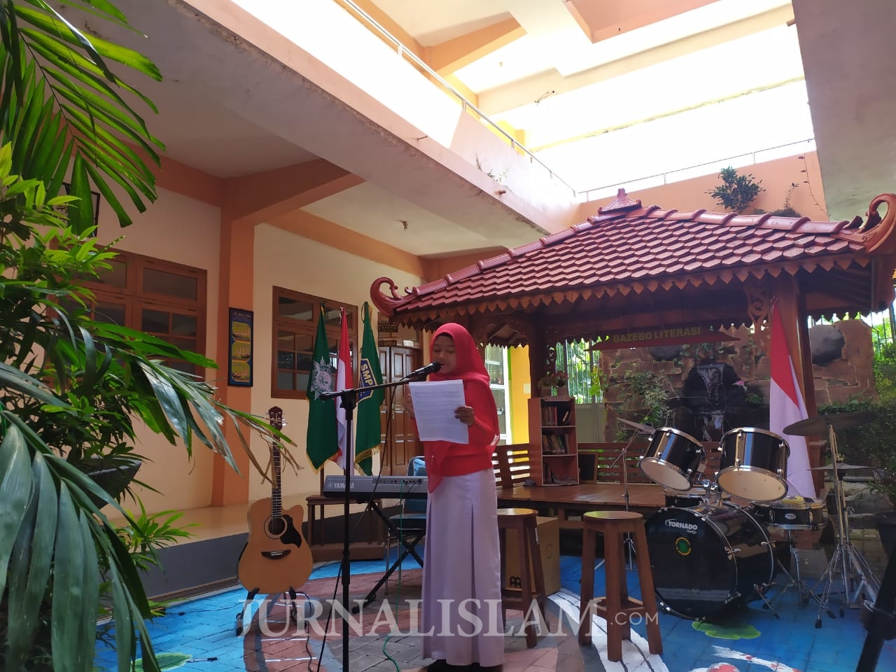SMP Muhammadiyah Peringati Hari Kemerdekaan Via Daring