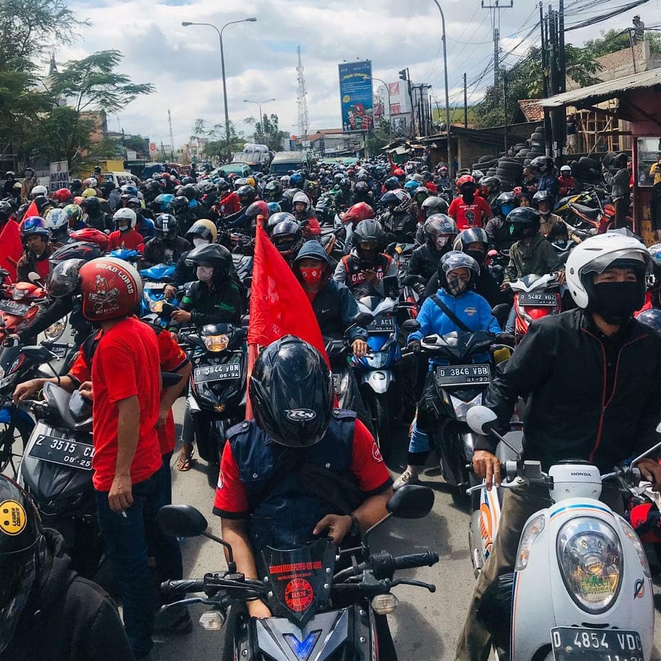 Buruh Akan Kembali Demo Tolak Omnibus Law di MK Rabu Ini
