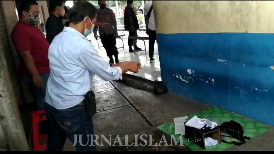 Dapat Laporan Masyarakat, Ormas Islam Karanganyar Gerebek Lokasi Perjudian