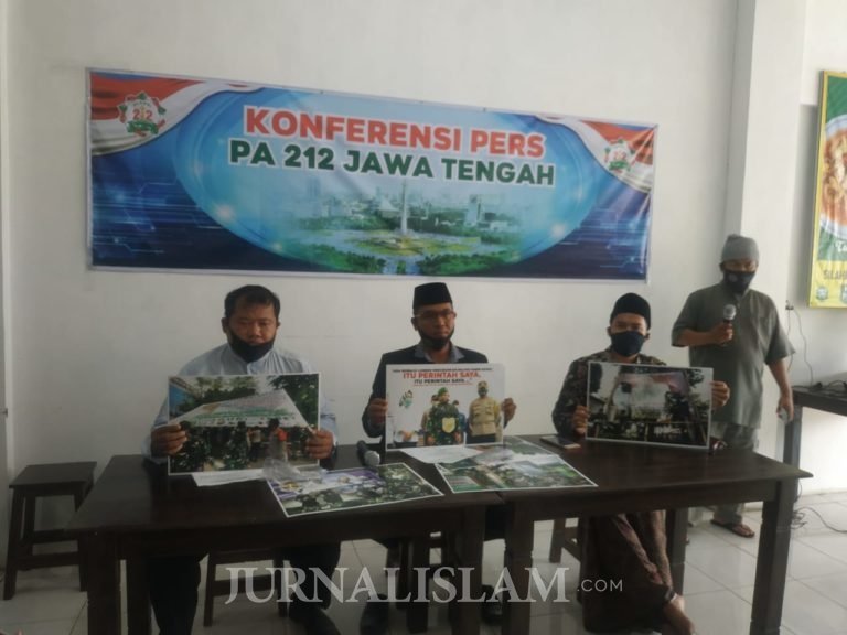 PA 212: Berdasar UU Kewenangan TNI Jaga Kedaulatan, Bukan Copot Baliho