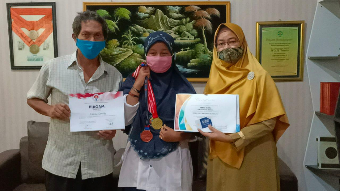 Siswi Madrasah Indonesia Juarai Lomba Memanah Tingkat Internasional