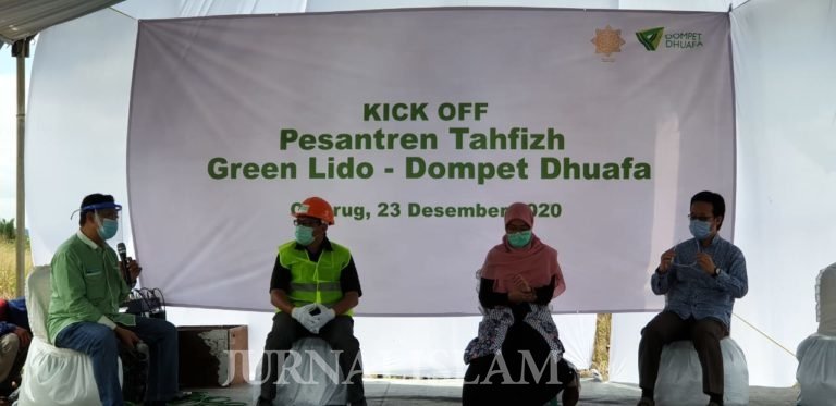 Dompet Dhuafa Bangun Pesantren Tahfizh Green Lido Sukabumi