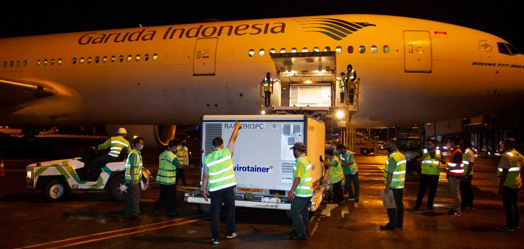 Vaksin Sinovac Cina Tiba di Tanah Air