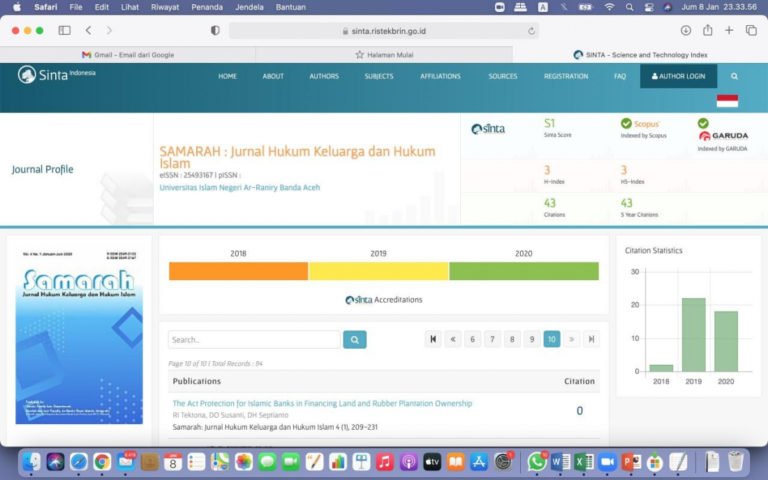 Ribuan Artikel Dosen PTKIN Terpublikasi di Jurnal Internasional