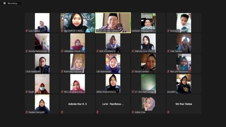 Mahasiswa KKN UIN Walisongo Gelar Webinar Peningkatan Imun Ketakwaan di Tengah Pandemi